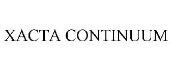 XACTA CONTINUUM