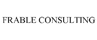 FRABLE CONSULTING