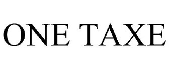 ONE TAXE