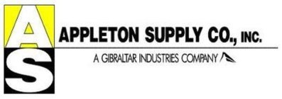 AS APPLETON SUPPLY CO., INC. A GIBRALTAR INDUSTRIES COMPANYINDUSTRIES COMPANY