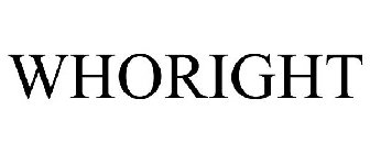 WHORIGHT