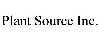 PLANT SOURCE INC.