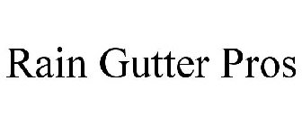 RAIN GUTTER PROS