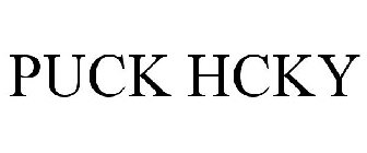 PUCK HCKY