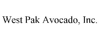 WEST PAK AVOCADO, INC.