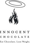 INNOCENT CHOCOLATE EAT CHOCOLATE. LOSE WEIGHT.