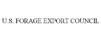 U.S. FORAGE EXPORT COUNCIL