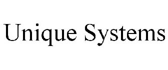 UNIQUE SYSTEMS