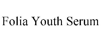 FOLIA YOUTH SERUM