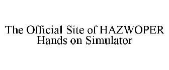 THE OFFICIAL SITE OF HAZWOPER HANDS ON SIMULATOR