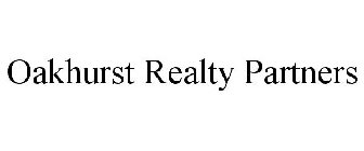 OAKHURST REALTY PARTNERS