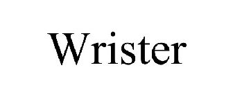 WRISTER