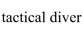 TACTICAL DIVER