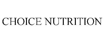 CHOICE NUTRITION