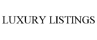 LUXURY LISTINGS