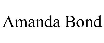 AMANDA BOND