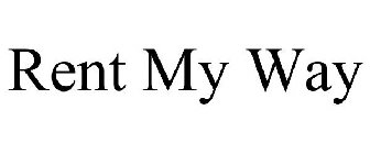 RENT MY WAY