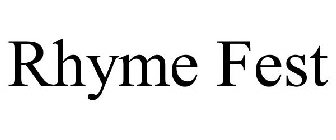 RHYME FEST