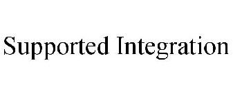 SUPPORTED INTEGRATION