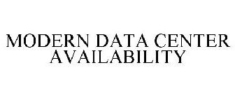 MODERN DATA CENTER AVAILABILITY