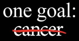 ONE GOAL: CANCER