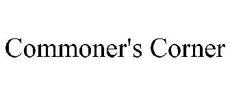 THE COMMONER CORNER