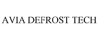 AVIA DEFROST TECH