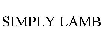 SIMPLY LAMB