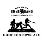 BREWERY OMME GANG COOPERSTOWN N.Y. 1939 COOPERSTOWN ALE