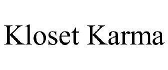 KLOSET KARMA