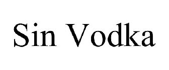 SIN VODKA