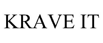 KRAVE IT