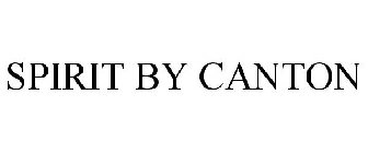 SPIRIT BY CANTON