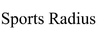 SPORTS RADIUS