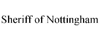 SHERIFF OF NOTTINGHAM
