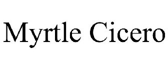 MYRTLE CICERO