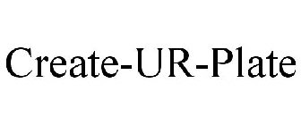 CREATE-UR-PLATE