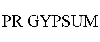 PR GYPSUM