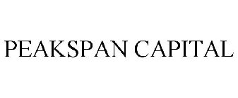 PEAKSPAN CAPITAL