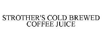 STROTHER'S BREWED COLD COFFEE JUICE