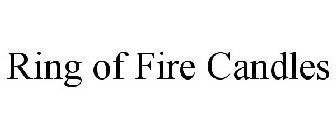 RING OF FIRE CANDLES
