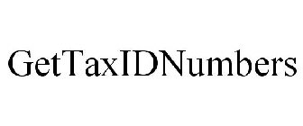 GETTAXIDNUMBERS
