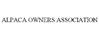 ALPACA OWNERS ASSOCIATION