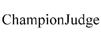 CHAMPIONJUDGE