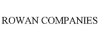 ROWAN COMPANIES