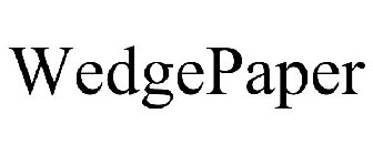 WEDGEPAPER