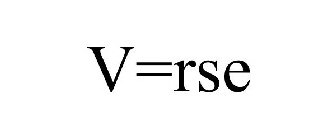 V=RSE