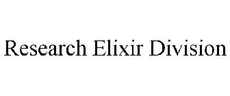 RESEARCH ELIXIR DIVISION