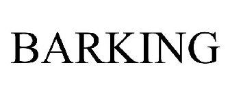 BARKING