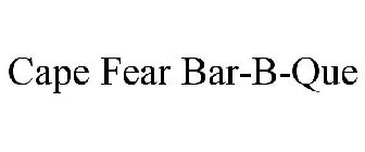 CAPE FEAR BAR-B-QUE